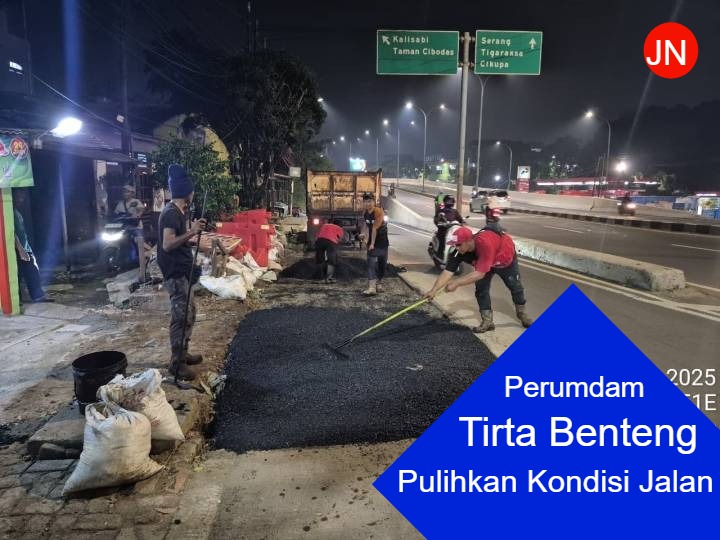 JN pemulihan jalan terdampak
