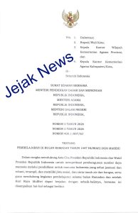 Visual infografis resmi Kemendikdasmen yang merinci lini masa pembelajaran Ramadan 2026, menonjolkan pesan "Pendidikan Bermutu untuk Semua