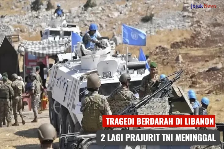 Kendaraan logistik UNIFIL yang hancur akibat ledakan di Lebanon Selatan, 31 Maret 2026.