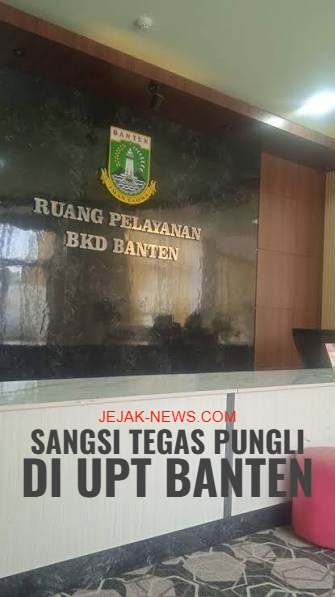 Gedung Pusat Pemerintahan Provinsi Banten (KP3B) di Serang, tempat koordinasi penegakan disiplin aparatur sipil negara berlangsung.