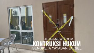Bagan alur penanganan sengketa perdata yayasan di PN Jaksel yang beririsan dengan penyidikan tindak pidana UU Darurat oleh Polres Jakarta Selatan.