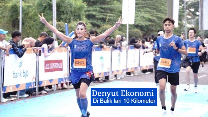 Ribuan pelari nasional memadati rute protokol Kota Tangerang dalam ajang Tangerang 10K 2026 yang berdampak signifikan pada lonjakan okupansi hotel hingga 100 persen.