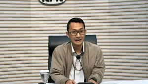 Gedung Merah Putih KPK Jakarta tempat penyerahan laporan dugaan politik uang Muktamar NU.